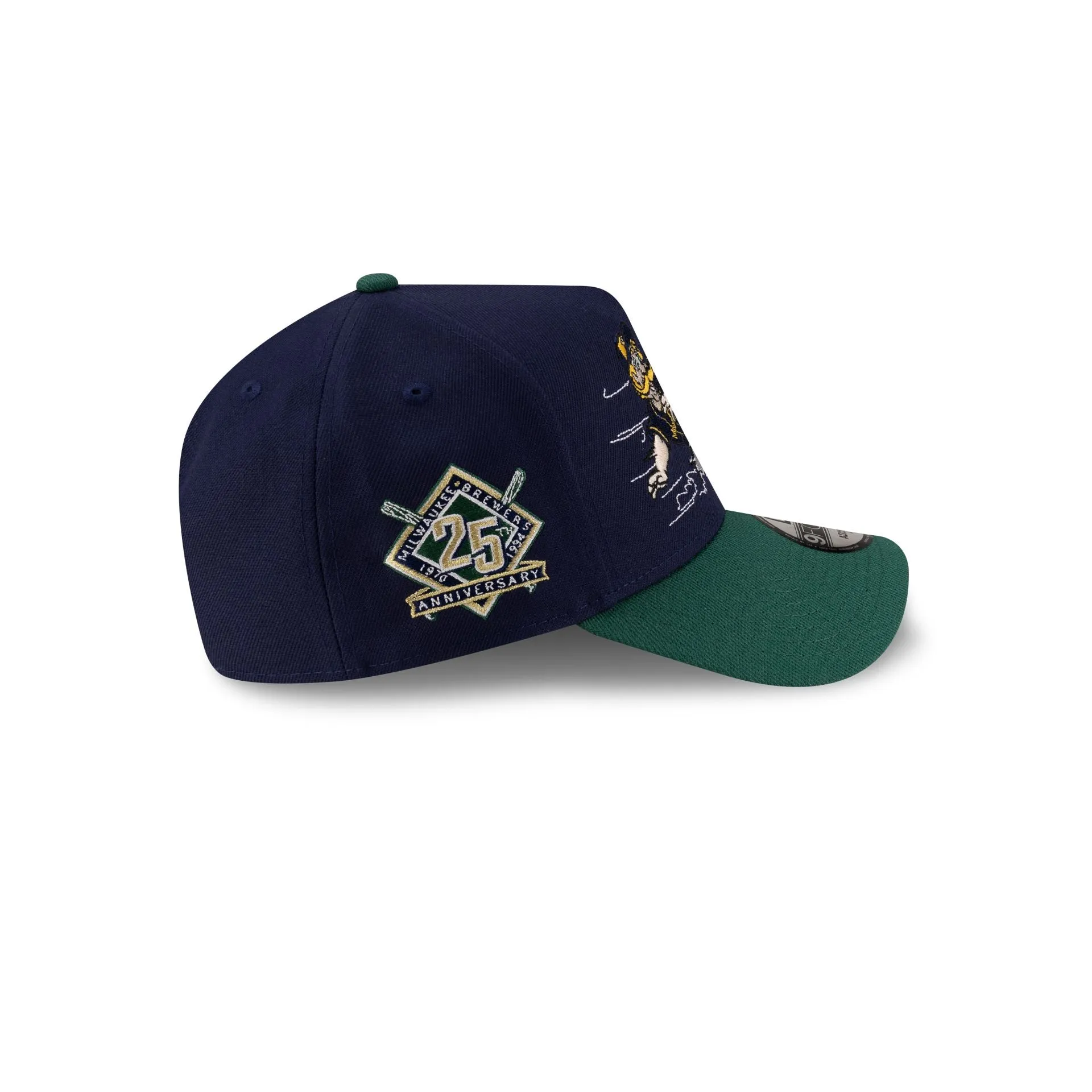 Milwaukee Brewers Mascot Navy 9FORTY A-Frame Snapback Hat sold by New Era product image thumbnail 4
