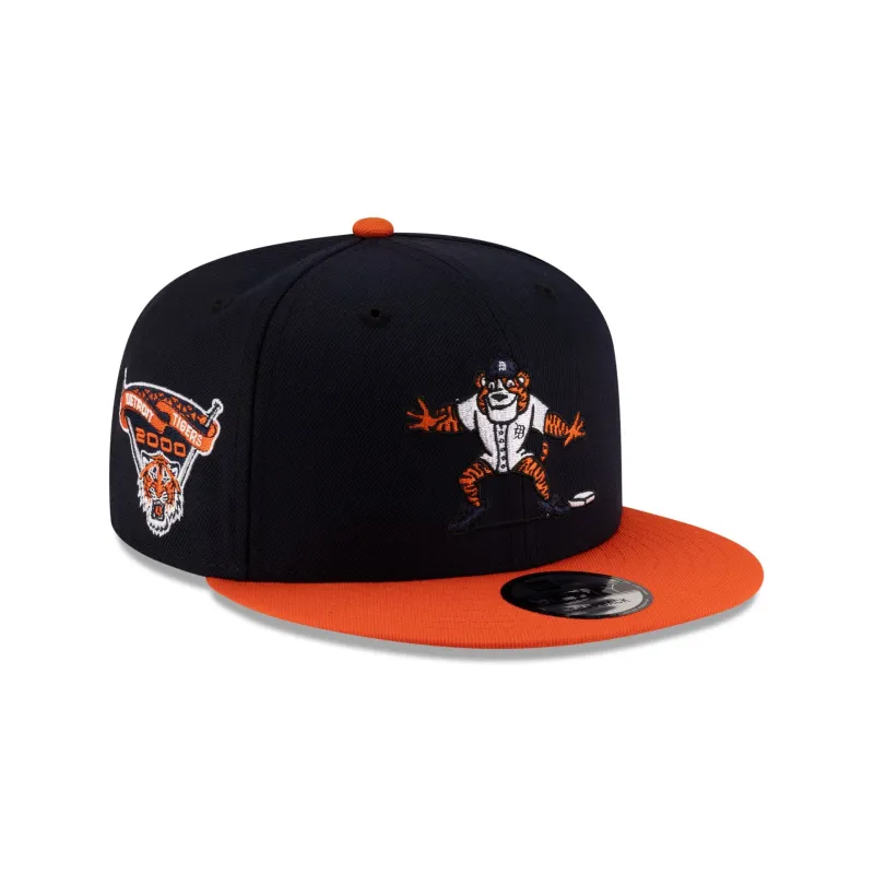 Detroit Tigers Mascot Navy 9FIFTY Snapback Hat sold by New Era