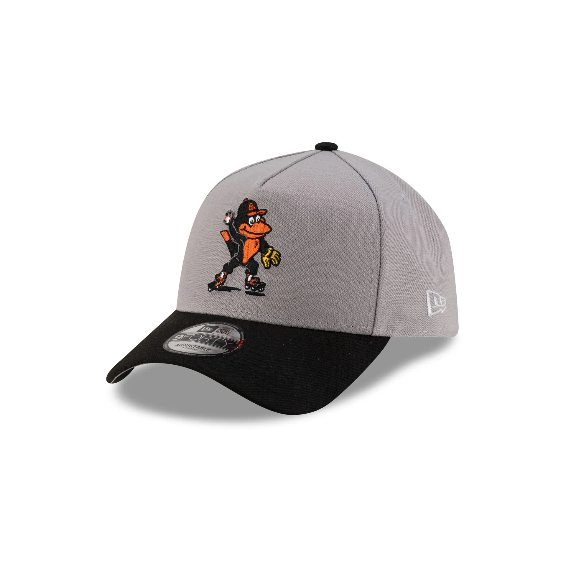 Baltimore Orioles Mascot Gray 9FORTY A-Frame Snapback Hat sold by New Era product image thumbnail 3