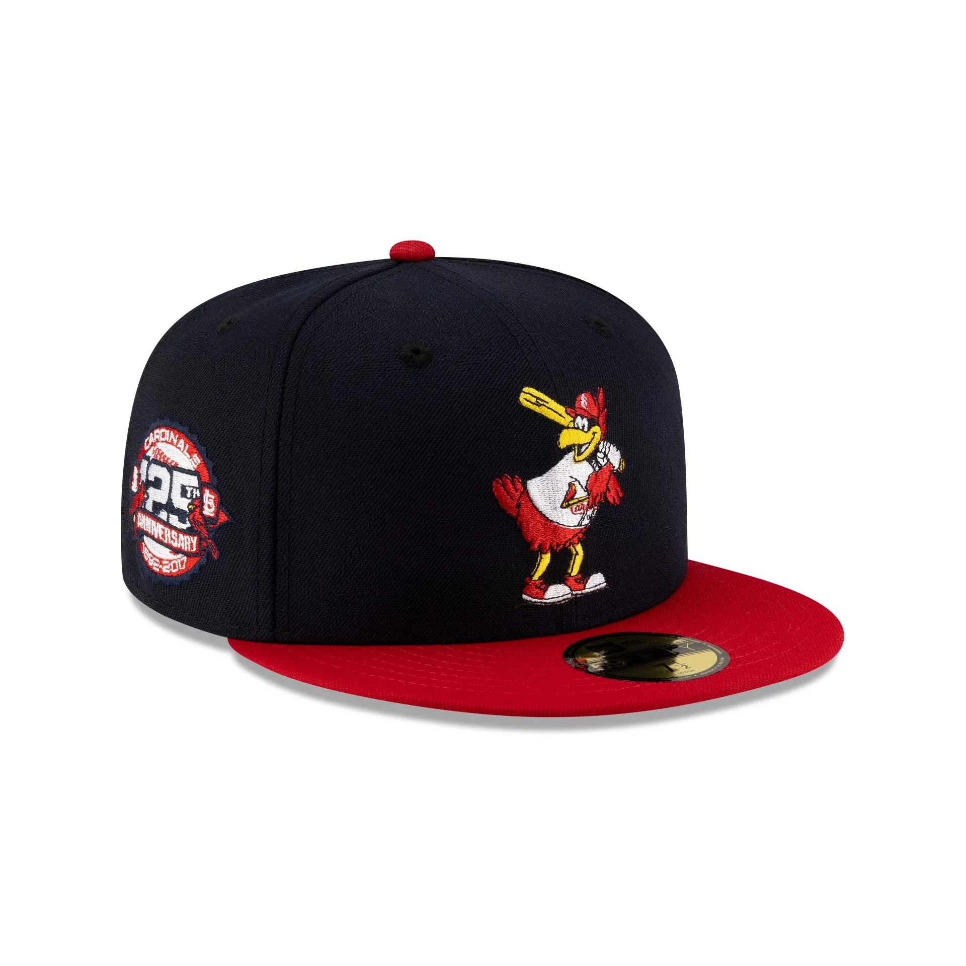 St. Louis Cardinals Mascot Navy 59FIFTY Fitted Hat sold by New Era