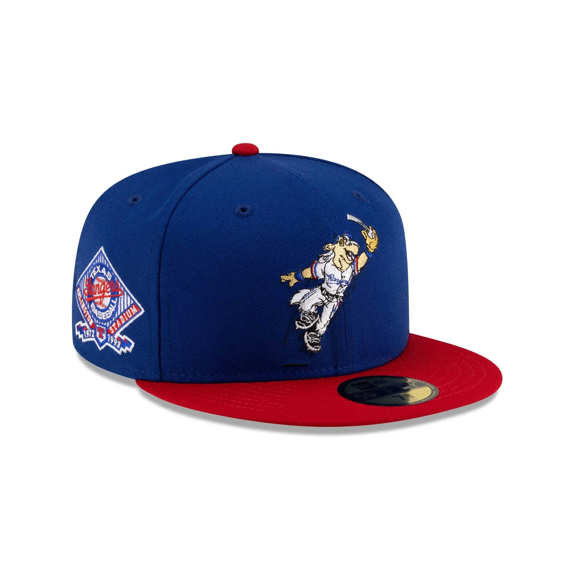 Texas Rangers Mascot Blue 59FIFTY Fitted Hat sold by New Era