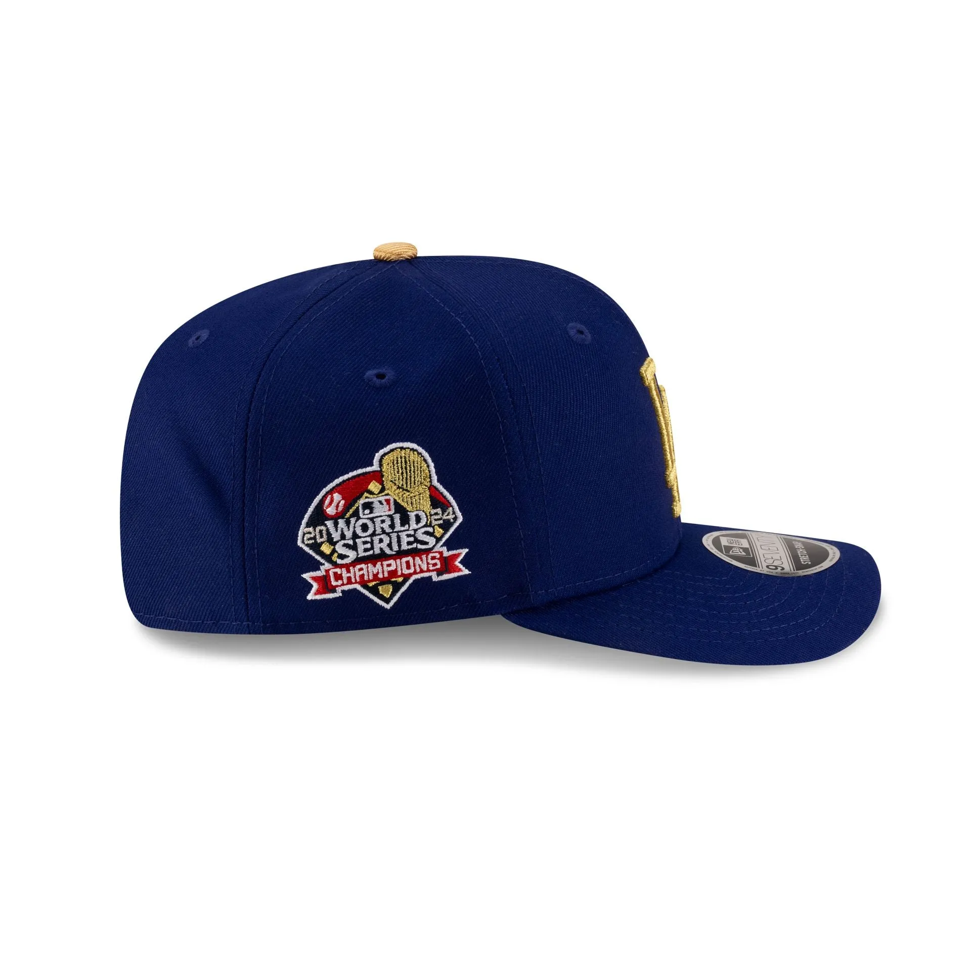 Los Angeles Dodgers Gold Collection 9SEVENTY Stretch-Snap Hat sold by New Era product image thumbnail 4