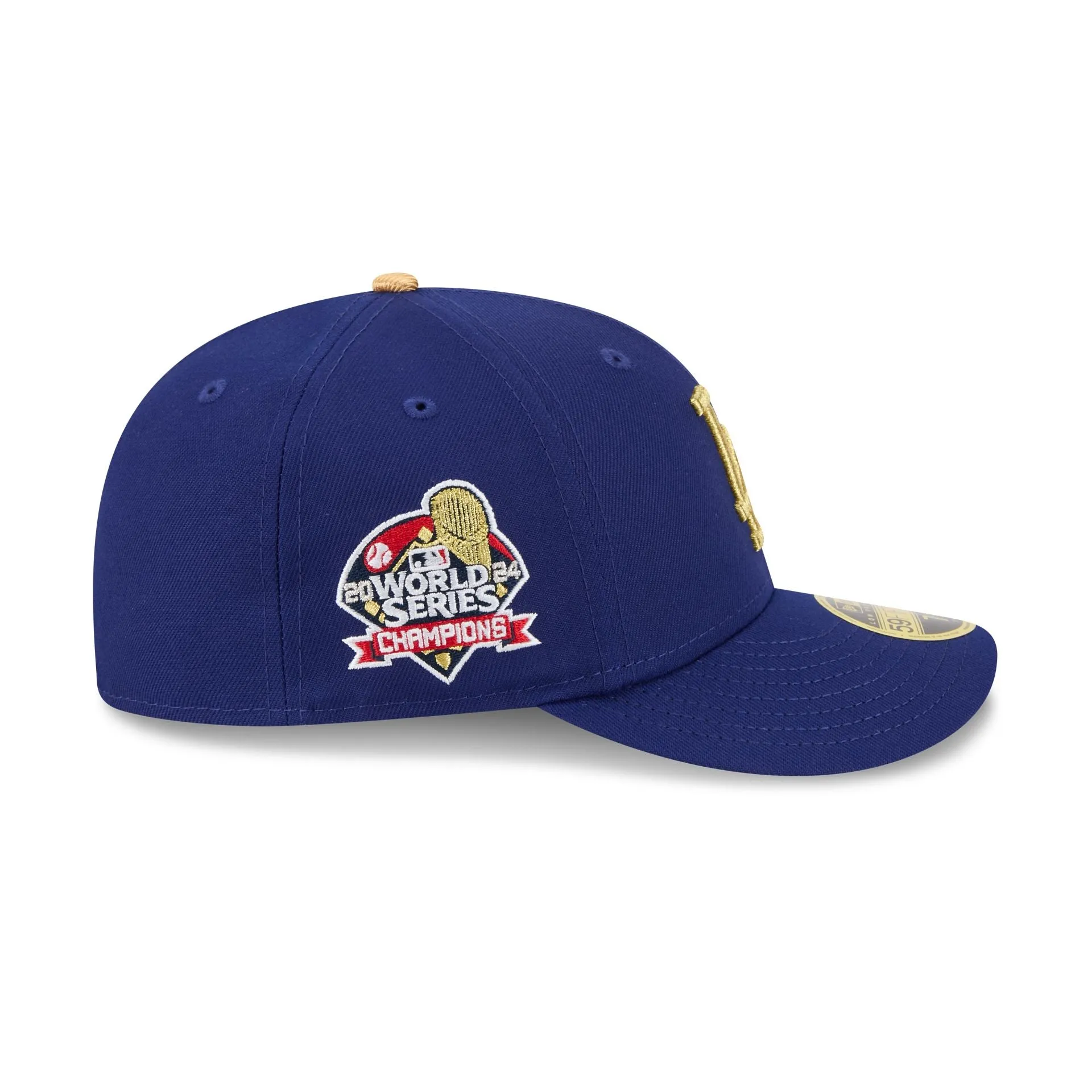 Los Angeles Dodgers Gold Collection Low Profile 59FIFTY Fitted Hat sold by New Era product image thumbnail 4