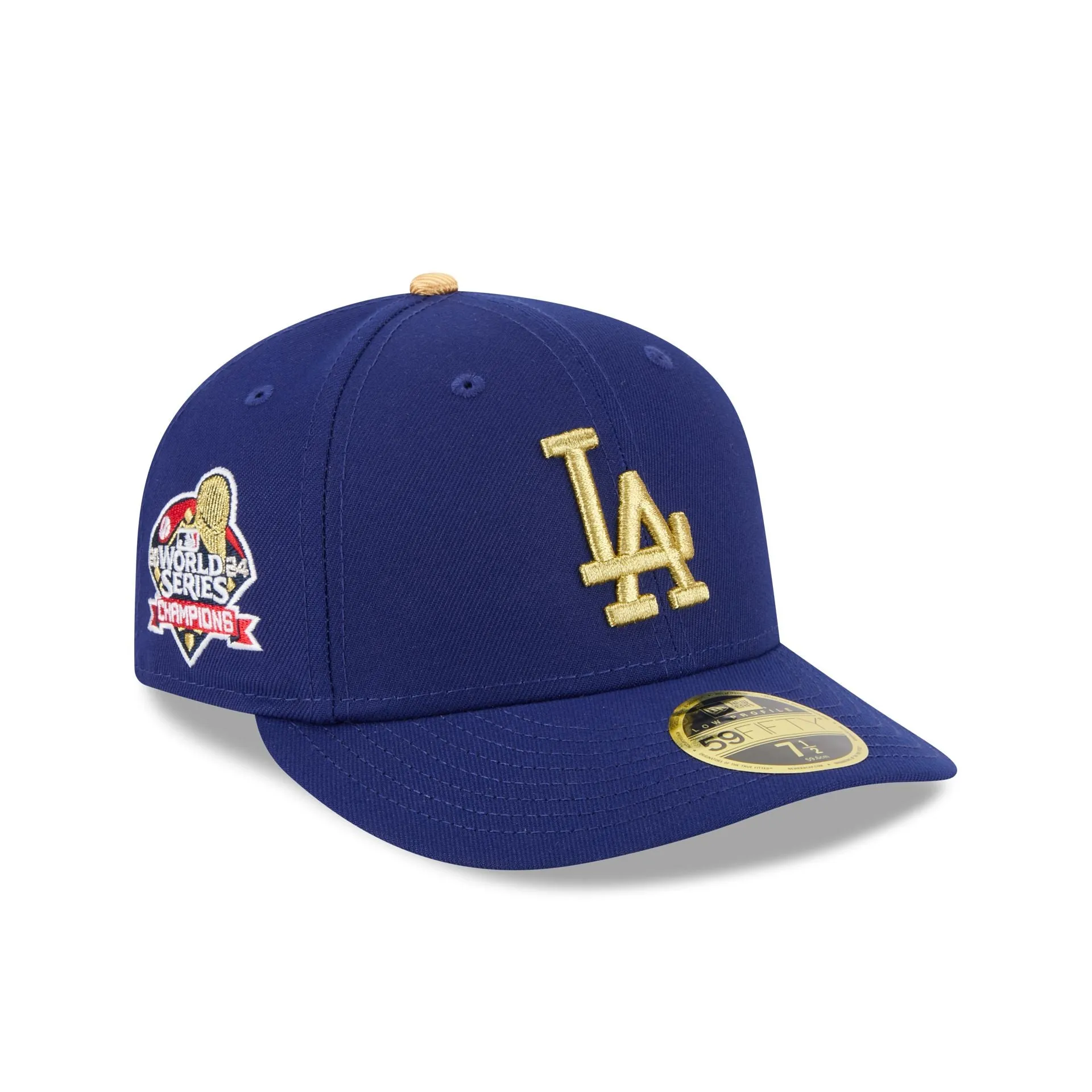 Los Angeles Dodgers Gold Collection Low Profile 59FIFTY Fitted Hat sold by New Era