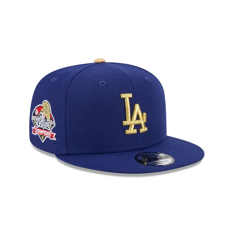 Los Angeles Dodgers Gold Collection 9FIFTY Snapback Hat sold by New Era