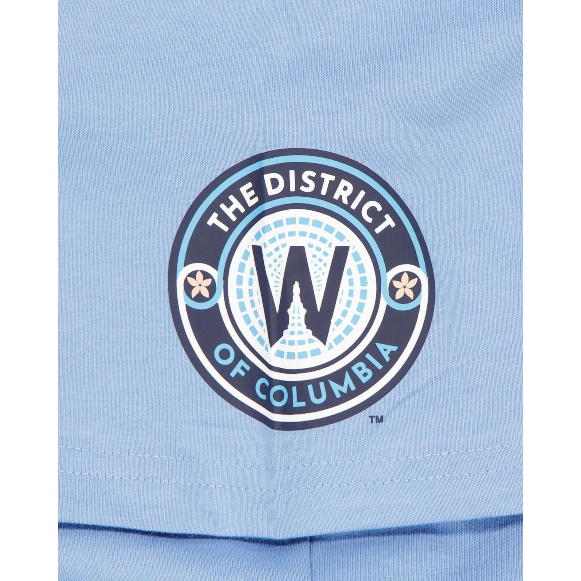 Washington Nationals City Connect Women's Pastel Blue T-Shirt sold by New Era product image thumbnail 2