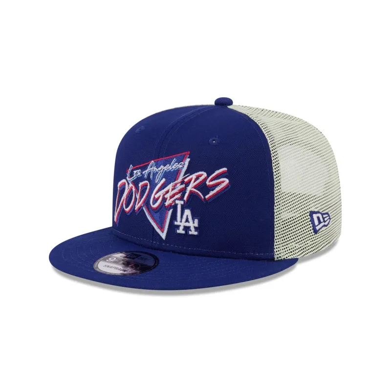 Los Angeles Dodgers Glow-In-The-Dark 9FIFTY Trucker Hat made by New Era