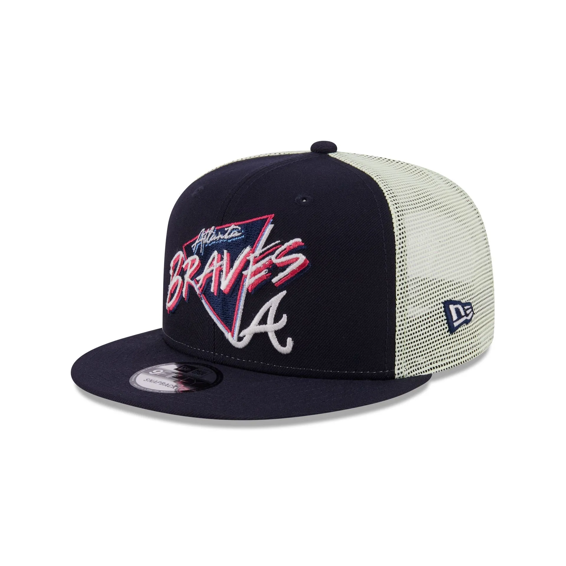 Atlanta Braves Glow-In-The-Dark 9FIFTY Trucker Hat sold by New Era
