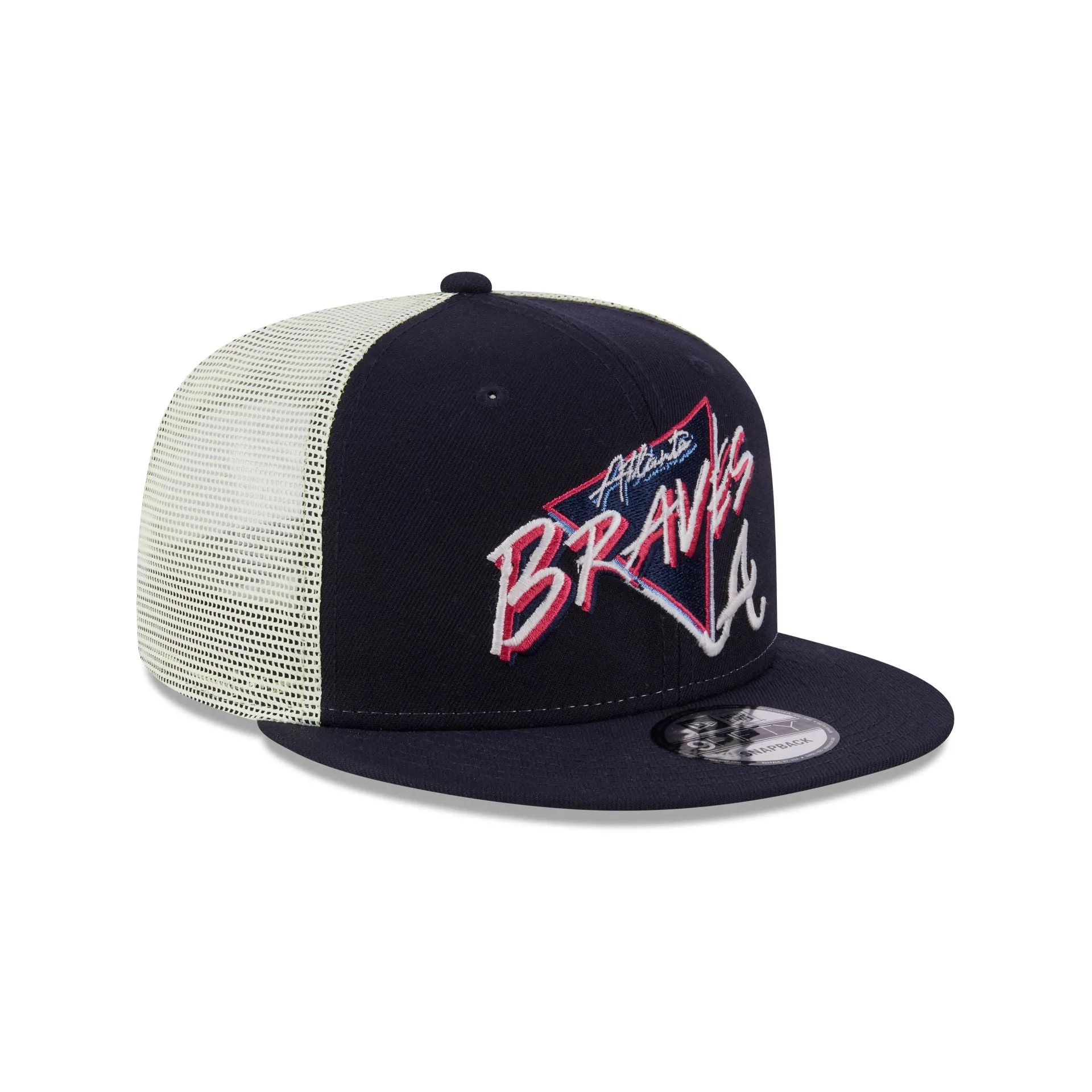 Atlanta Braves Glow-In-The-Dark 9FIFTY Trucker Hat sold by New Era product image thumbnail 5
