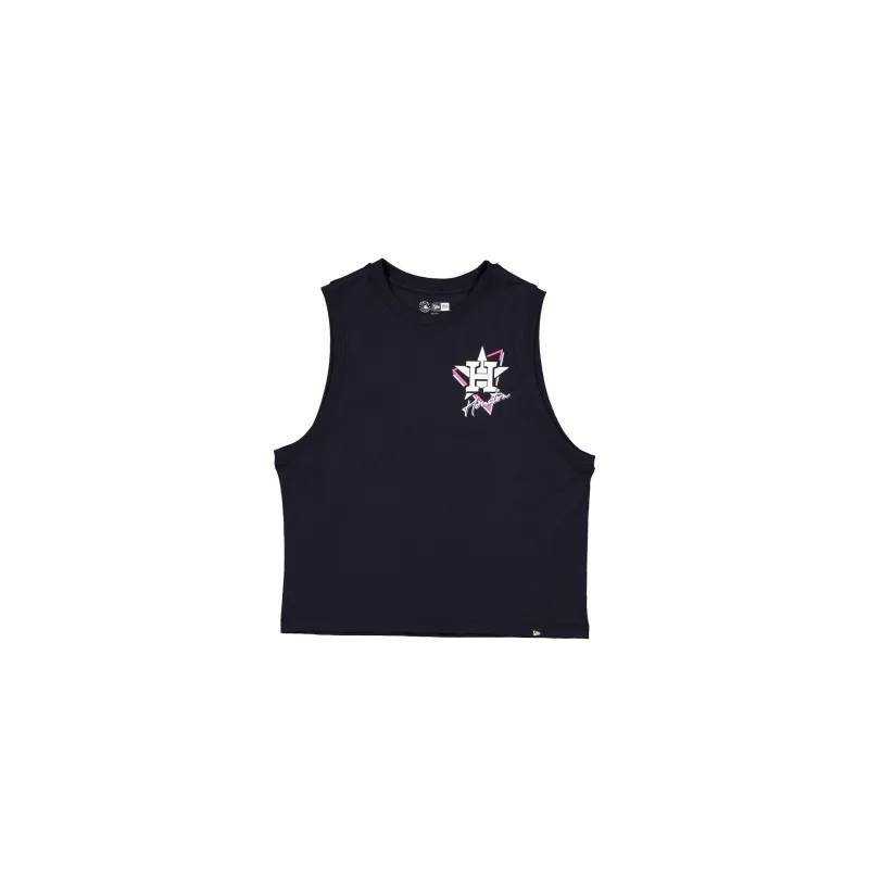 Houston Astros Trend Glow Logo Women's Tank Top sold by New Era
