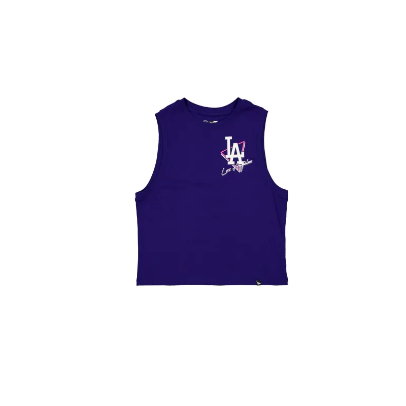 Los Angeles Dodgers Trend Glow Logo Women's Tank Top sold by New Era