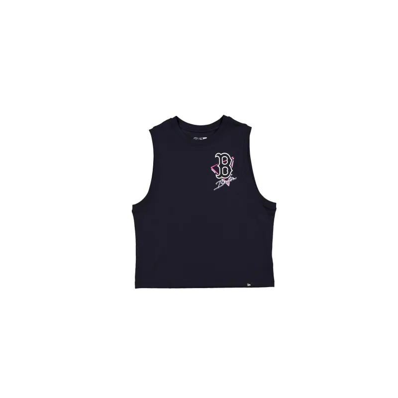 Boston Red Sox Trend Glow Logo Women's Tank Top sold by New Era