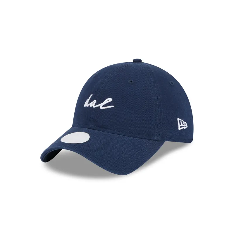Dallas Cowboys Women's Script 9TWENTY Adjustable Hat sold by New Era