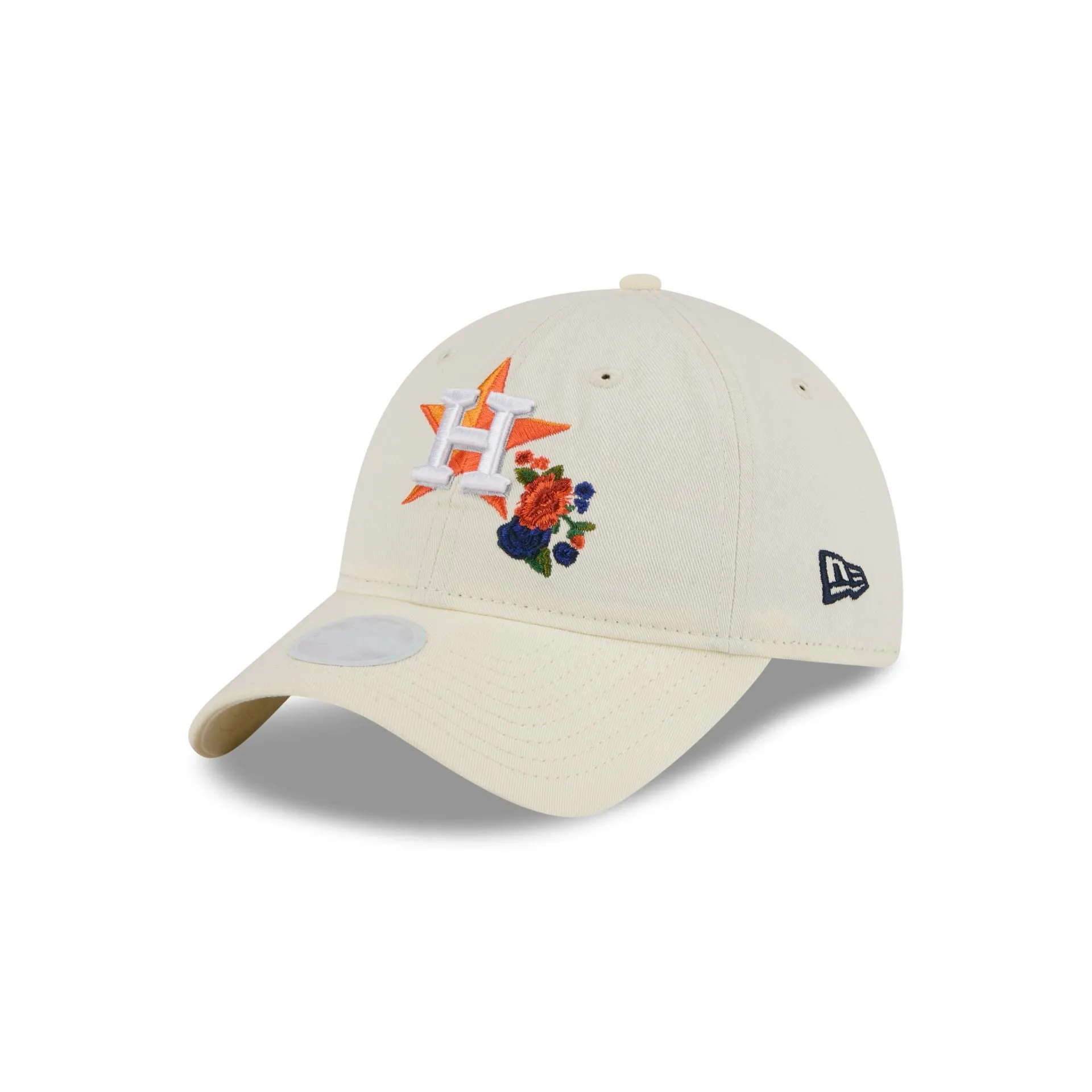 Houston Astros Women's Floral Stitch 9TWENTY Adjustable Hat sold by New Era