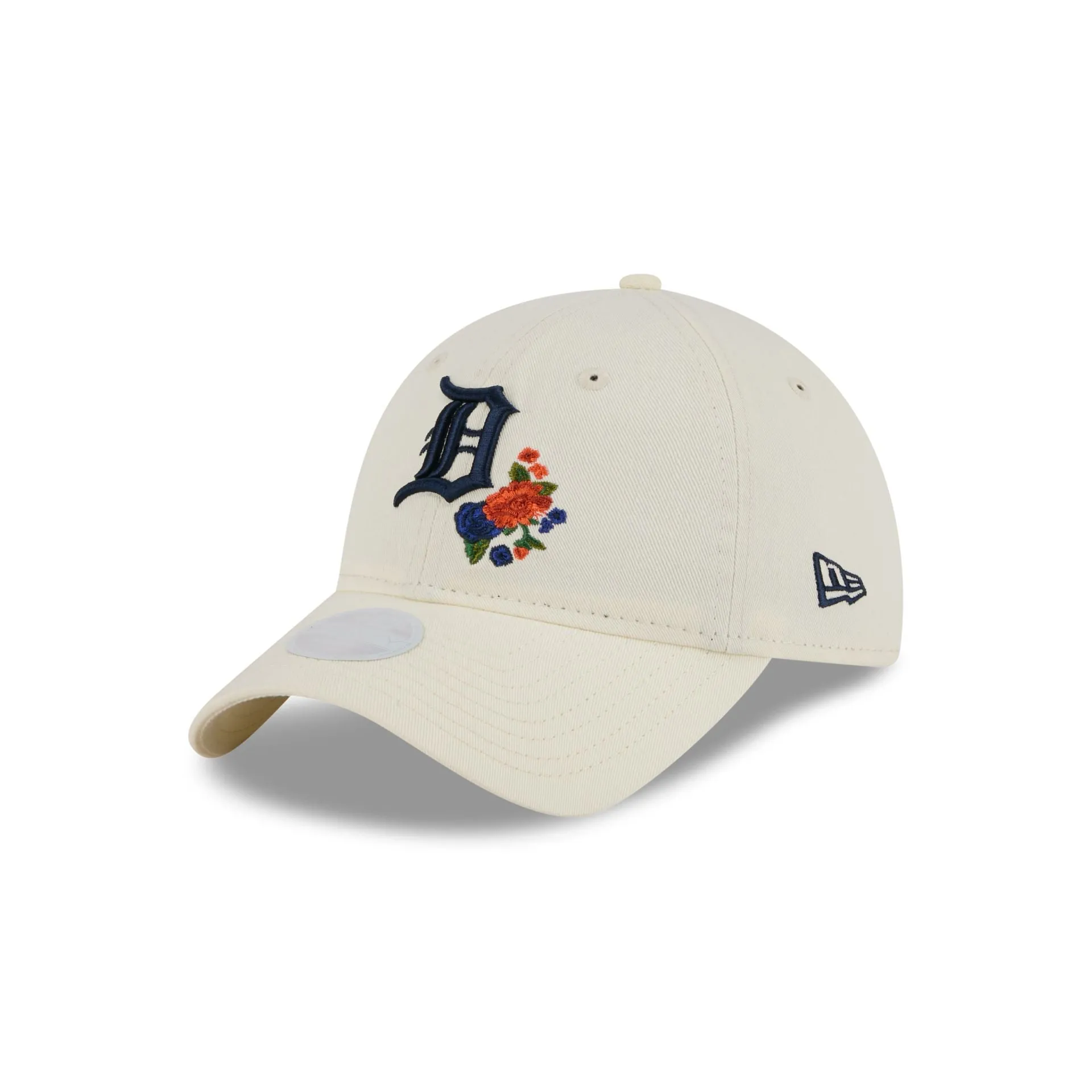 Detroit Tigers Women's Floral Stitch 9TWENTY Adjustable Hat sold by New Era