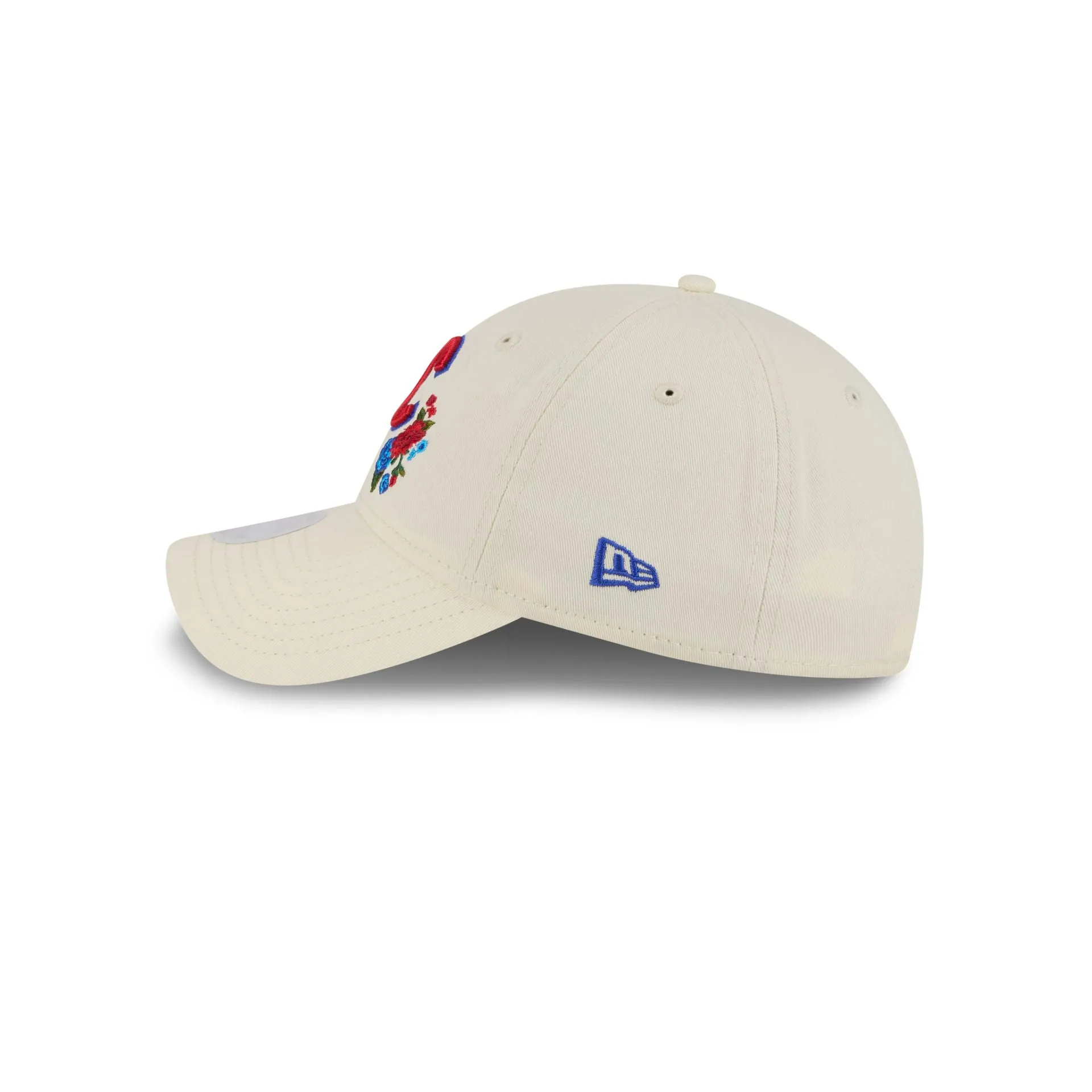 Chicago Cubs Women's Floral Stitch 9TWENTY Adjustable Hat sold by New Era product image thumbnail 4