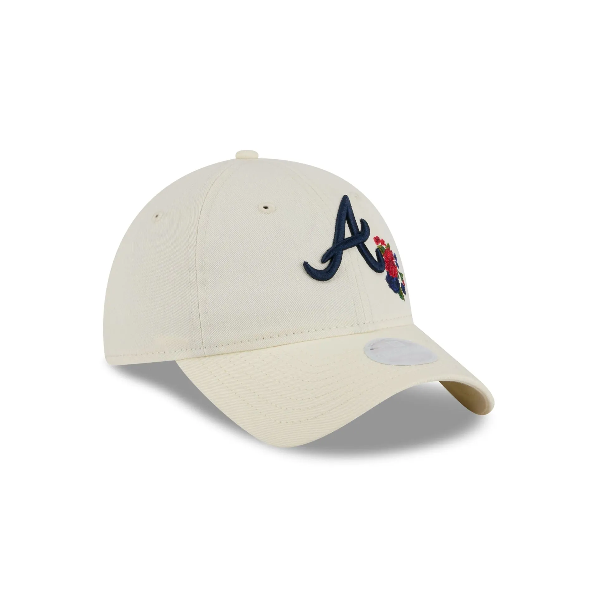 Atlanta Braves Women's Floral Stitch 9TWENTY Adjustable Hat sold by New Era product image thumbnail 3
