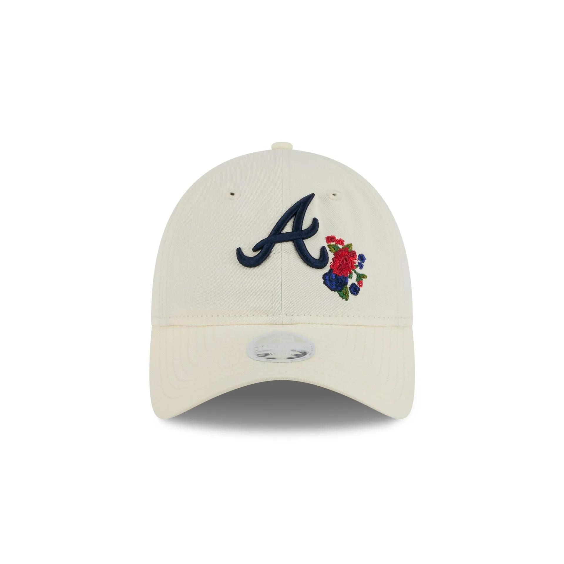 Atlanta Braves Women's Floral Stitch 9TWENTY Adjustable Hat sold by New Era product image thumbnail 2