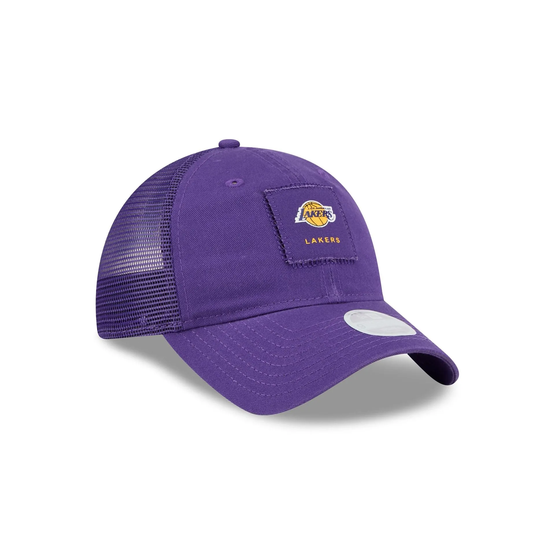 Los Angeles Lakers Women's Square Stitch 9TWENTY Trucker Hat sold by New Era product image thumbnail 3