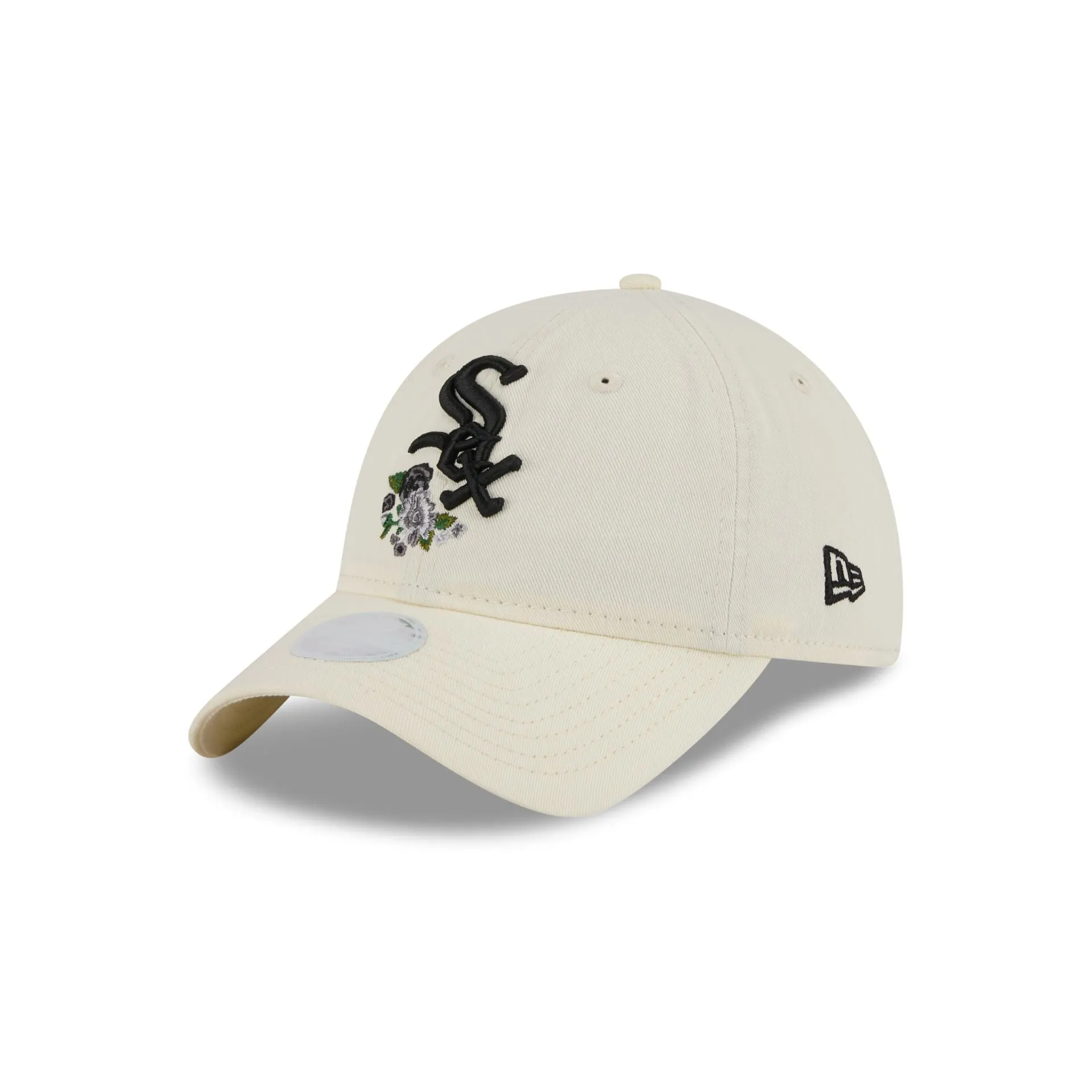 Chicago White Sox Women's Floral Stitch 9TWENTY Adjustable Hat sold by New Era