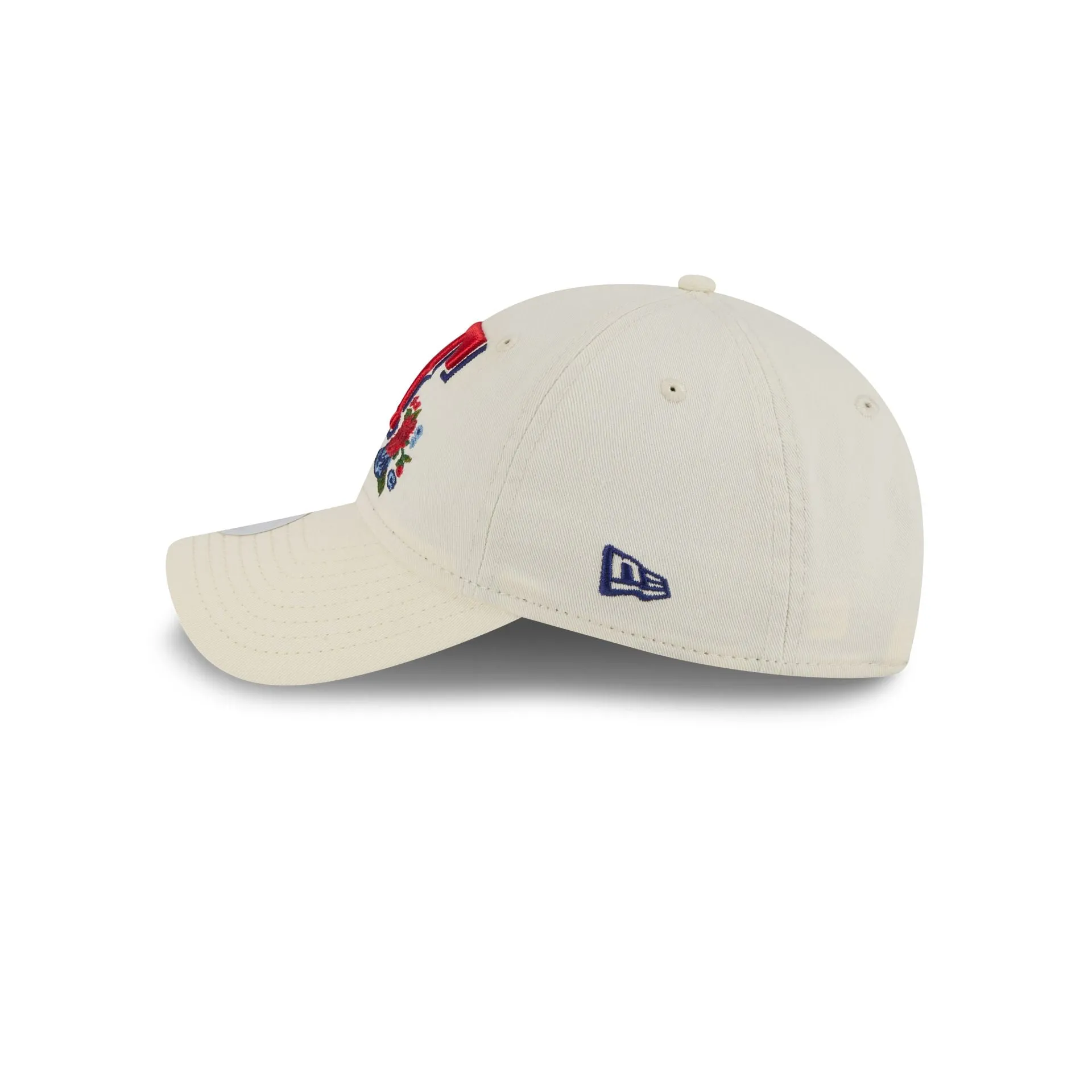 Texas Rangers Women's Floral Stitch 9TWENTY Adjustable Hat sold by New Era product image thumbnail 4