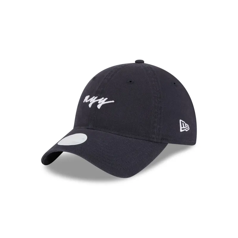 New York Yankees Women's Script 9TWENTY Adjustable Hat sold by New Era