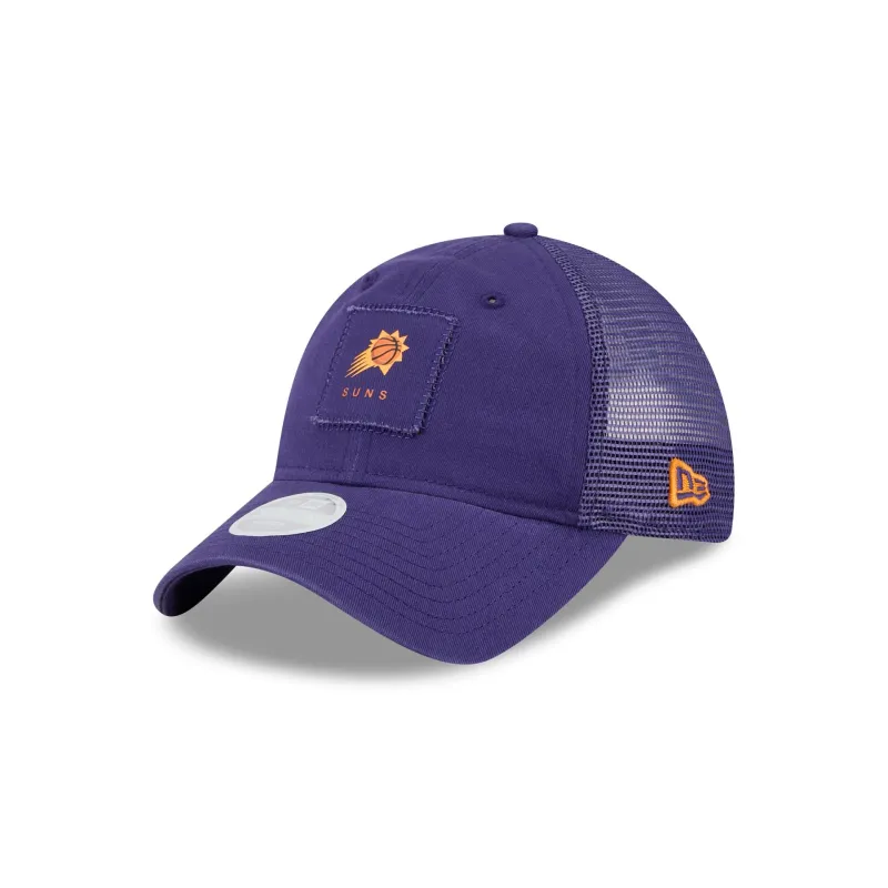 Phoenix Suns Women's Square Stitch 9TWENTY Trucker Hat sold by New Era