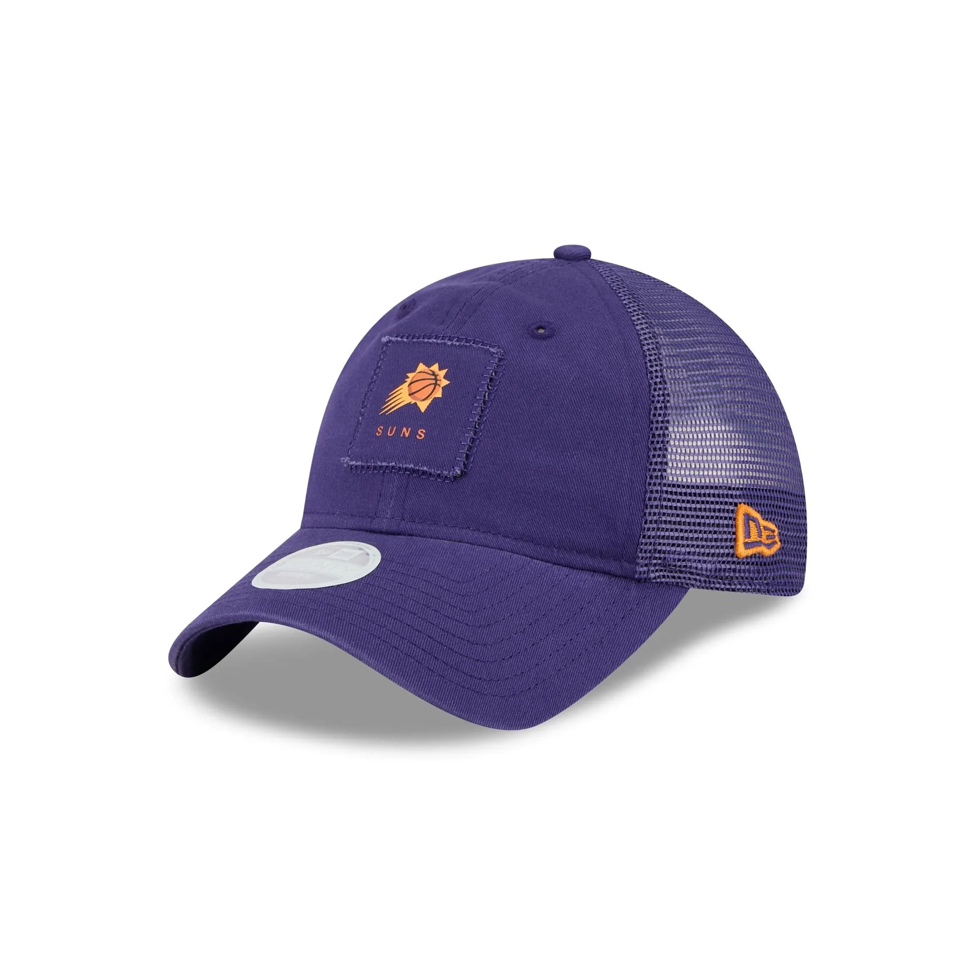 Phoenix Suns Women's Square Stitch 9TWENTY Trucker Hat sold by New Era