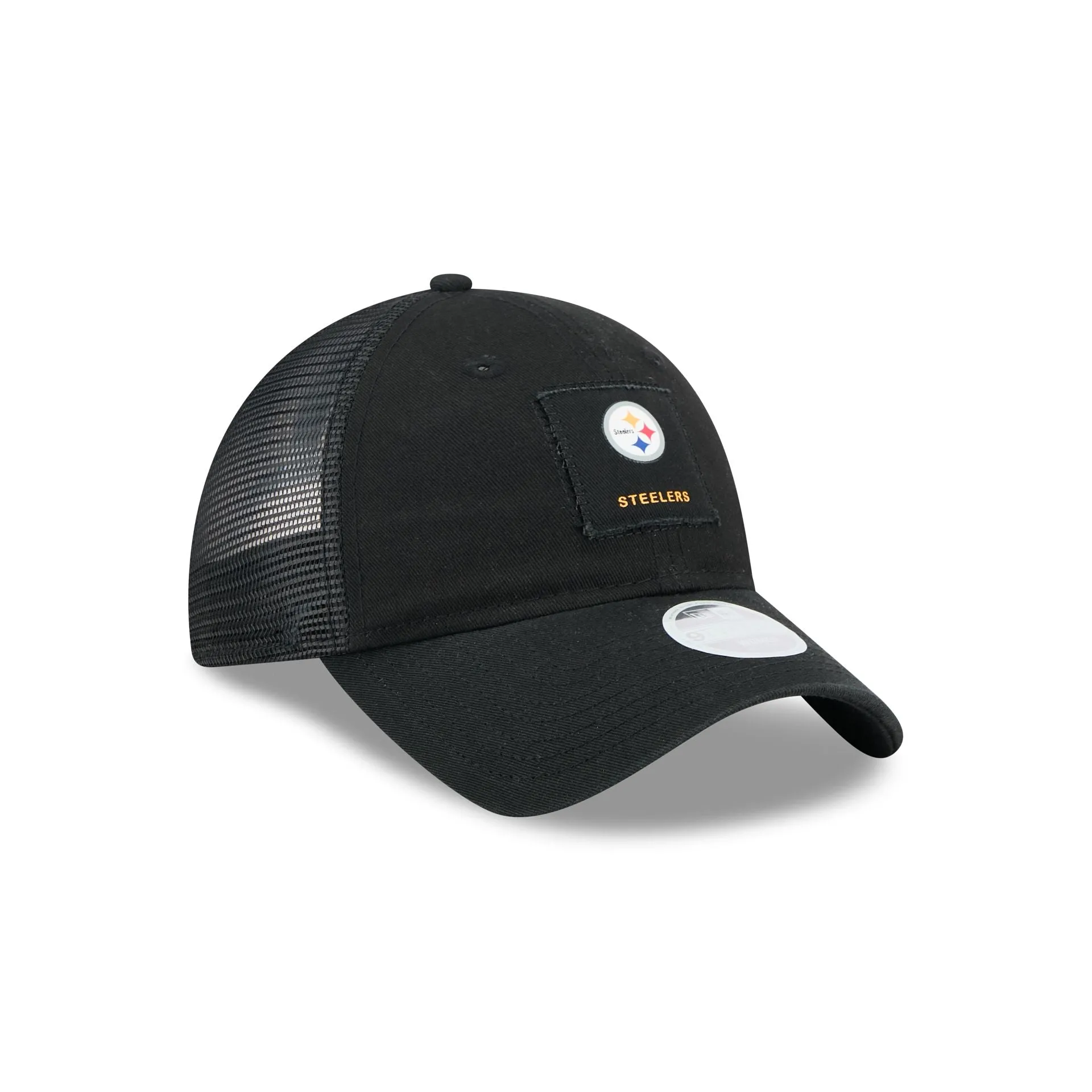 Pittsburgh Steelers Women's Square Stitch 9TWENTY Trucker Hat sold by New Era product image thumbnail 3