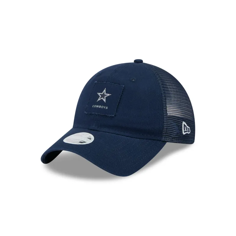 Dallas Cowboys Women's Square Stitch 9TWENTY Trucker Hat sold by New Era