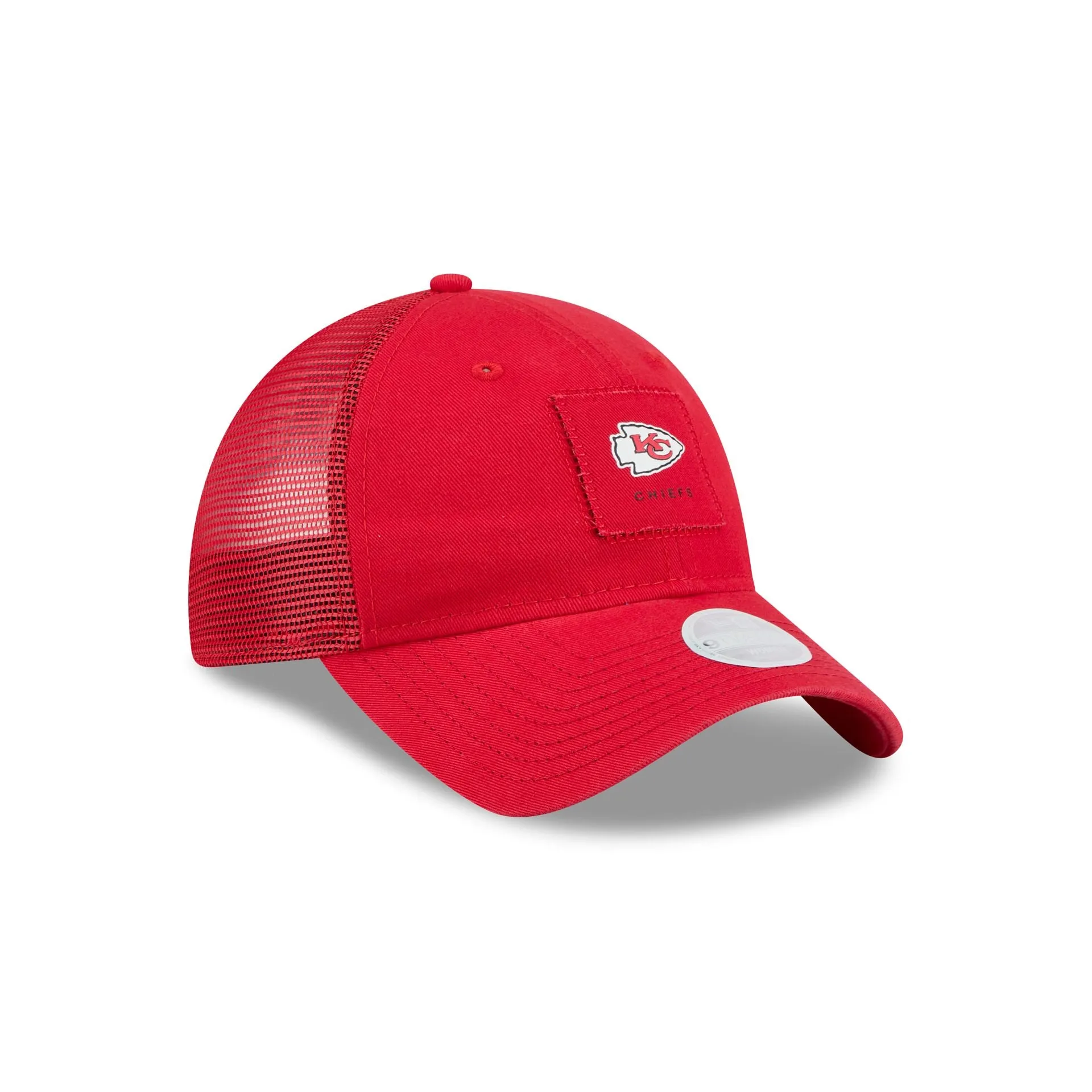 Kansas City Chiefs Women's Square Stitch 9TWENTY Trucker Hat sold by New Era product image thumbnail 3