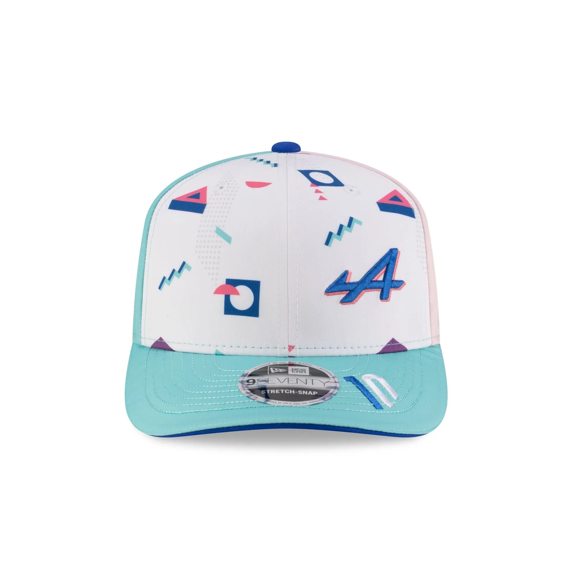 2025 Miami Race Special BWT Alpine F1 Team Pierre Gasly 9SEVENTY Stretch-Snap Hat sold by New Era product image thumbnail 2