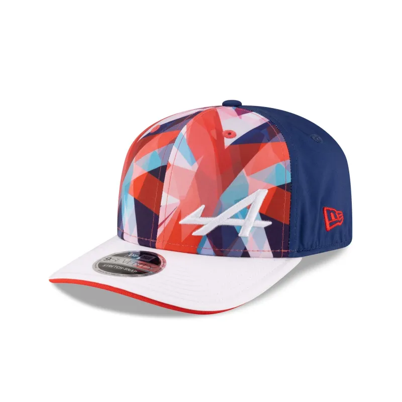2025 Silverstone Race Special BWT Alpine F1 Team 9SEVENTY Stretch-Snap Hat sold by New Era