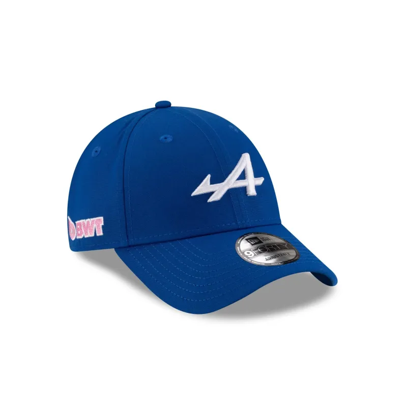 BWT Alpine F1 Team Repreve Blue 9FORTY Snapback Hat sold by New Era