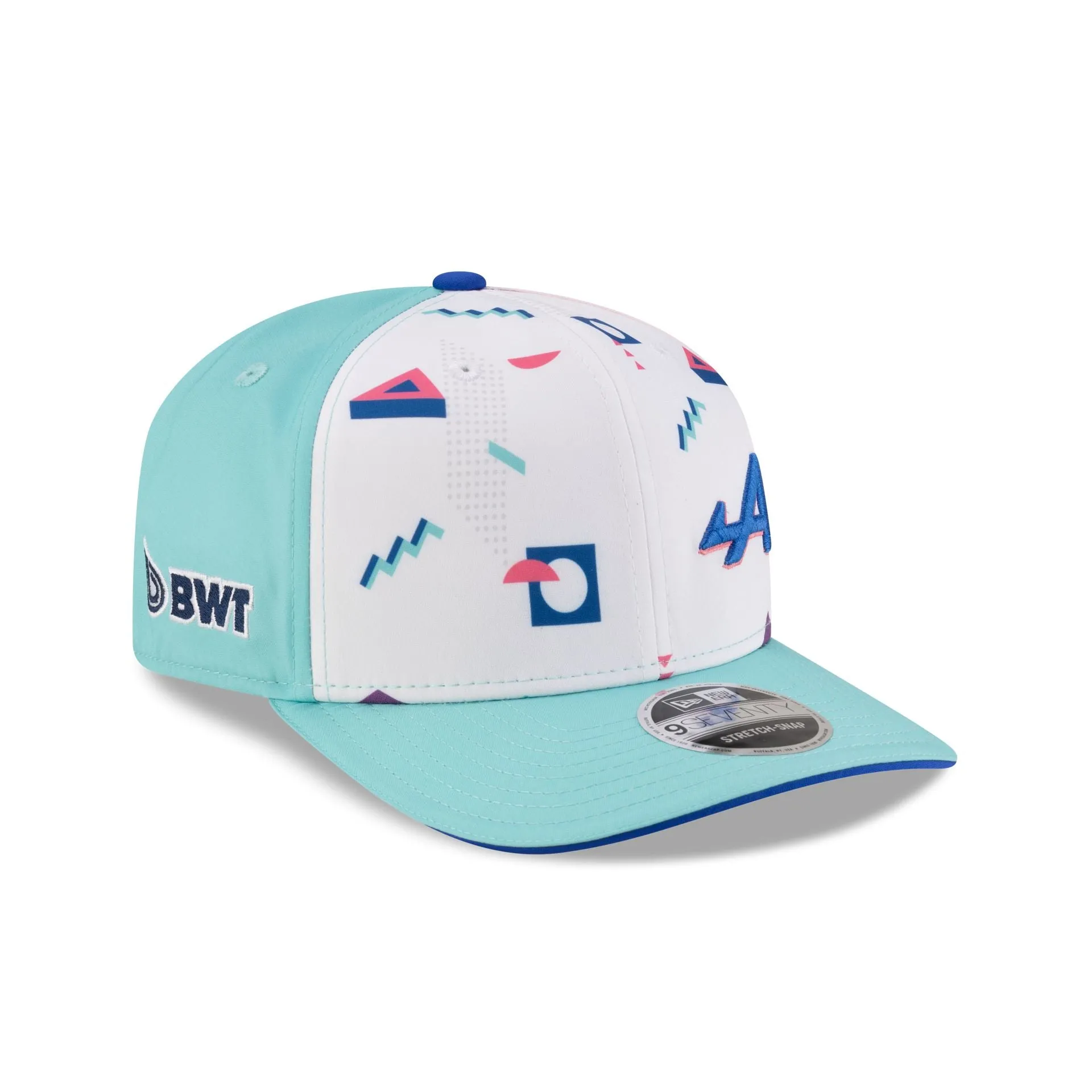 2025 Miami Race Special BWT Alpine F1 Team 9SEVENTY Stretch-Snap Hat sold by New Era product image thumbnail 3
