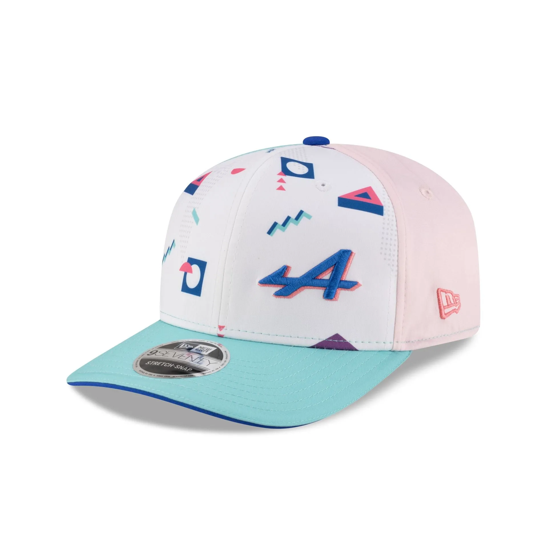 2025 Miami Race Special BWT Alpine F1 Team 9SEVENTY Stretch-Snap Hat sold by New Era