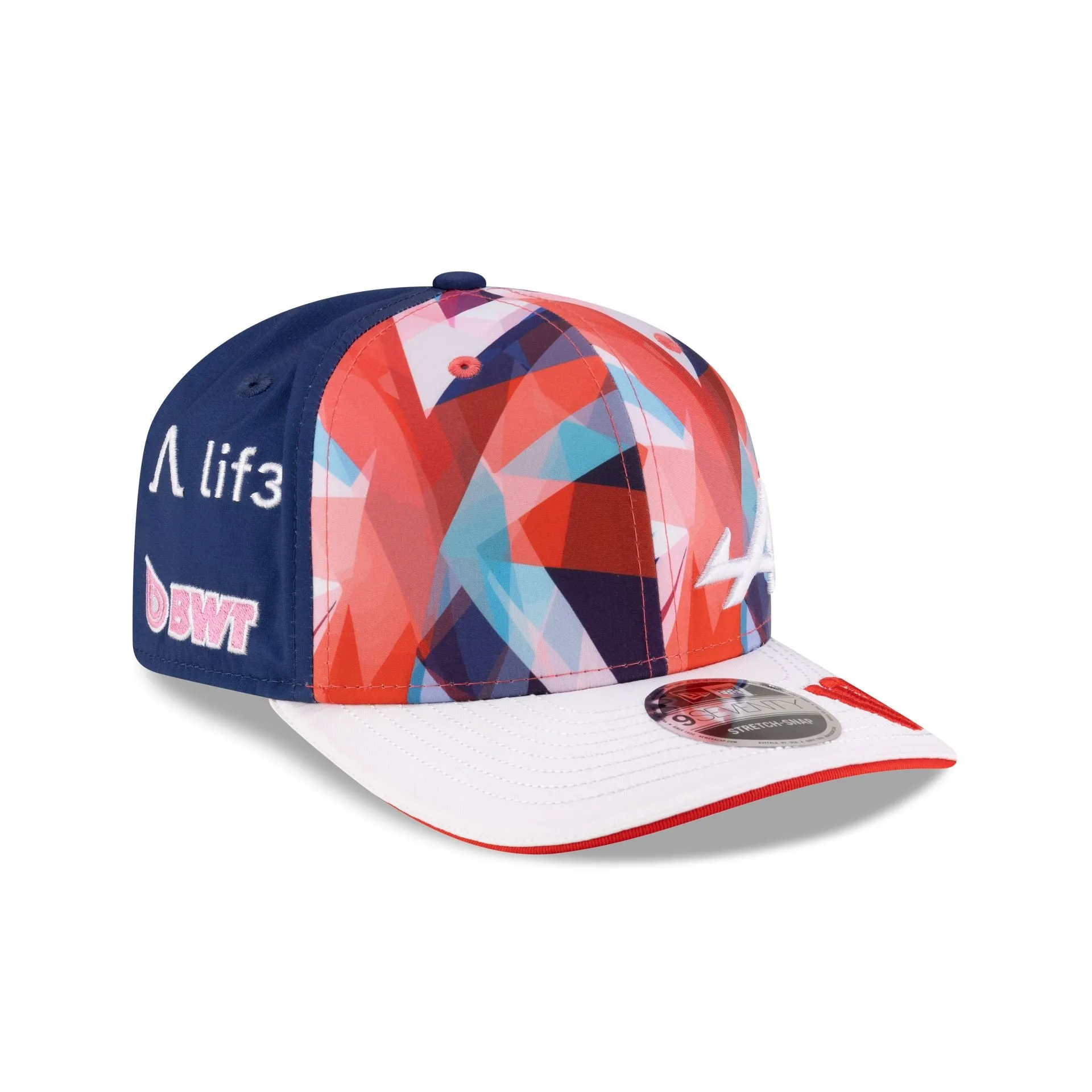 2025 Silverstone Race Special BWT Alpine F1 Team Pierre Gasly 9SEVENTY Stretch-Snap Hat sold by New Era product image thumbnail 3