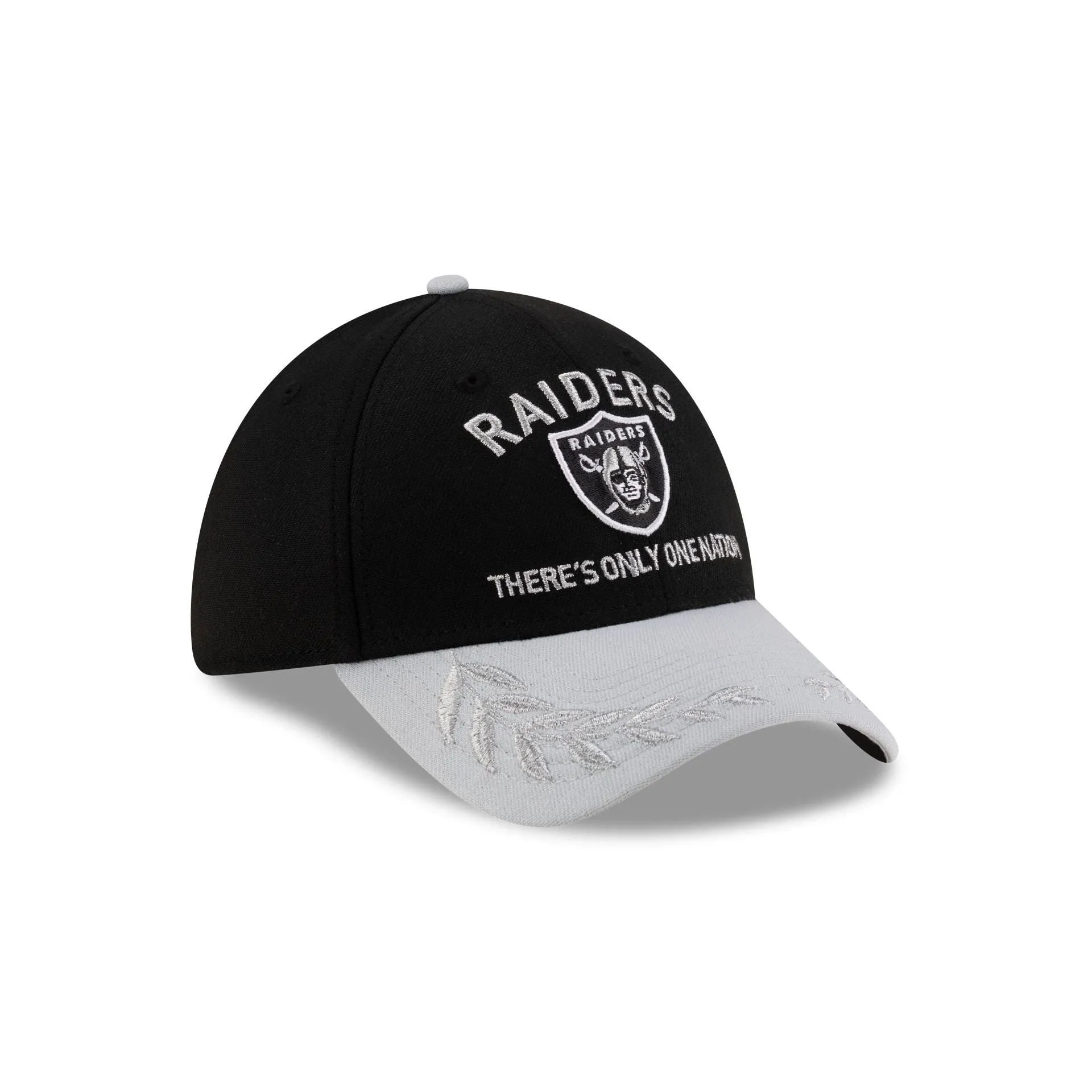 Las Vegas Raiders 2025 Draft 39THIRTY Stretch Fit Hat sold by New Era product image thumbnail 3