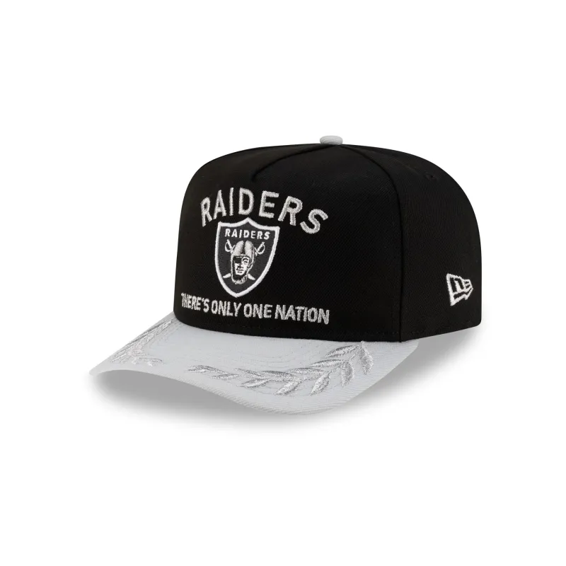 Las Vegas Raiders 2025 Draft Golfer Hat sold by New Era