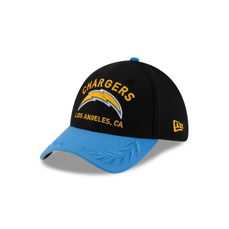 Los Angeles Chargers 2025 Draft 39THIRTY Stretch Fit Hat sold by New Era