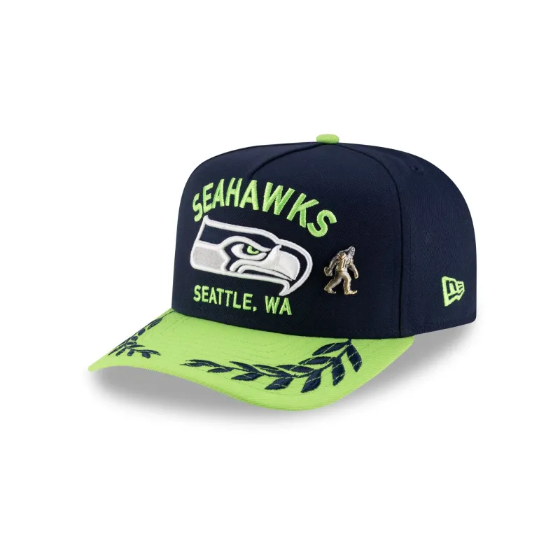 Seattle Seahawks 2025 Draft 59FIFTY A-Frame Fitted Hat sold by New Era