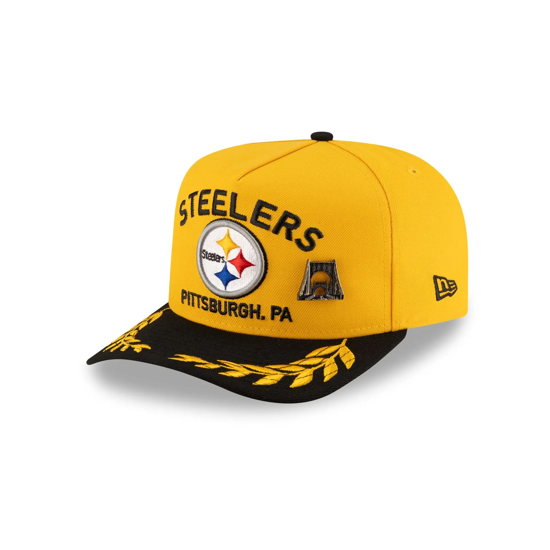 Pittsburgh Steelers 2025 Draft 59FIFTY A-Frame Fitted Hat sold by New Era