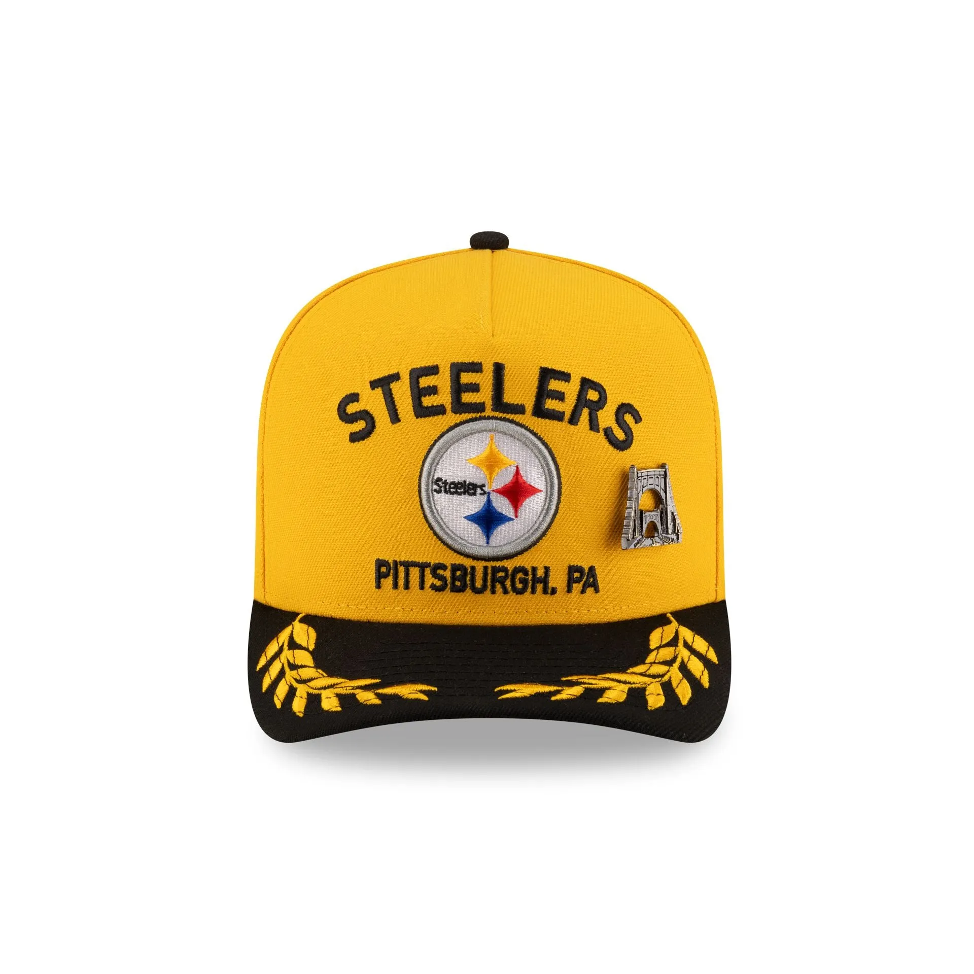 Pittsburgh Steelers 2025 Draft 59FIFTY A-Frame Fitted Hat sold by New Era product image thumbnail 2