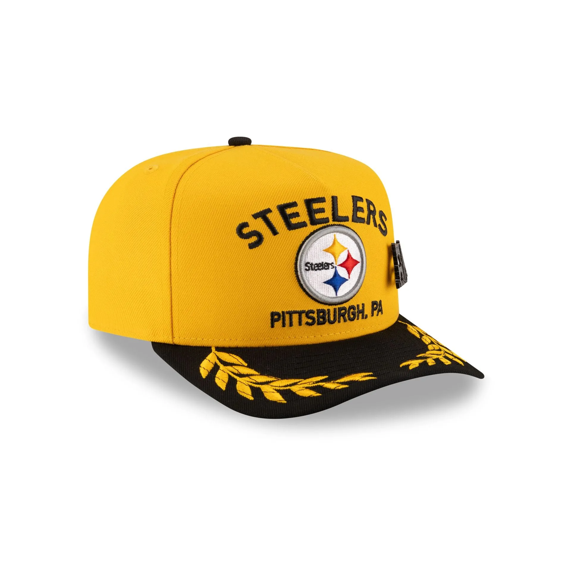 Pittsburgh Steelers 2025 Draft 59FIFTY A-Frame Fitted Hat sold by New Era product image thumbnail 3