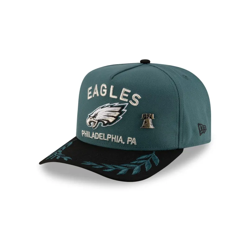 Philadelphia Eagles 2025 Draft 59FIFTY A-Frame Fitted Hat sold by New Era