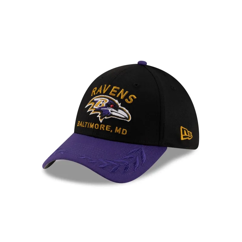 Baltimore Ravens 2025 Draft 39THIRTY Stretch Fit Hat sold by New Era