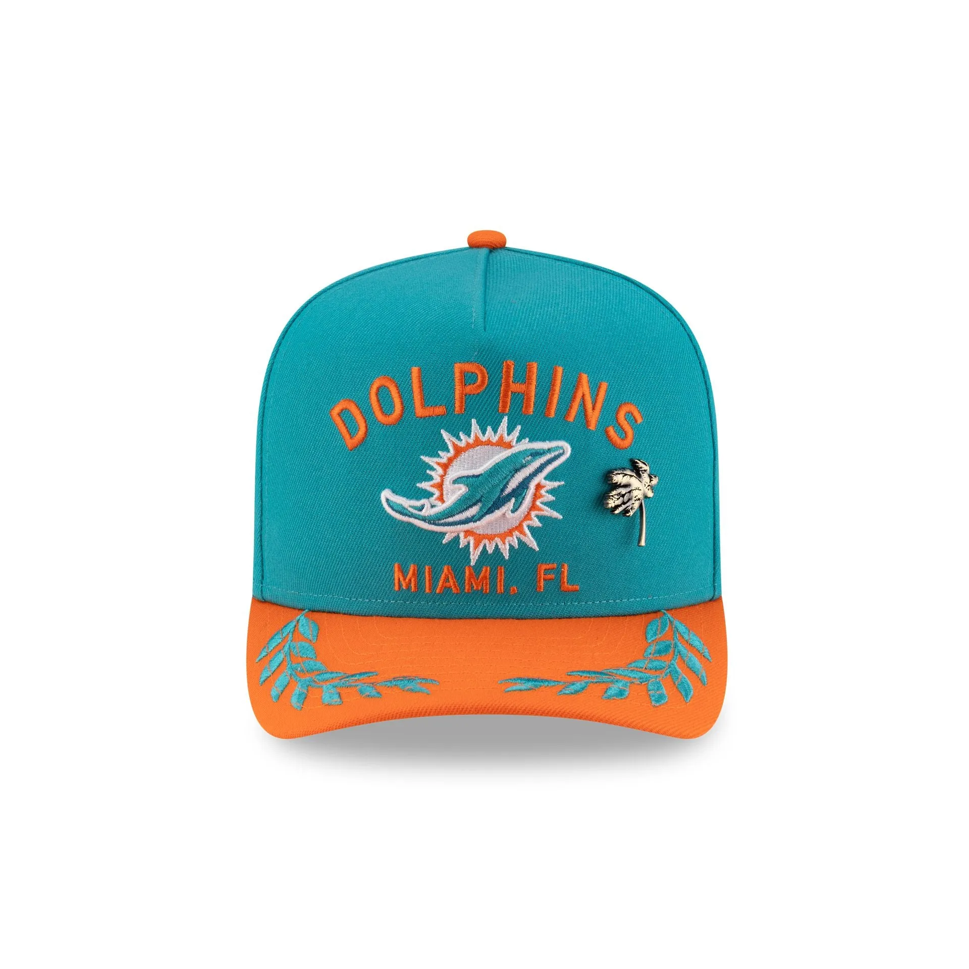 Miami Dolphins 2025 Draft 59FIFTY A-Frame Fitted Hat sold by New Era product image thumbnail 2