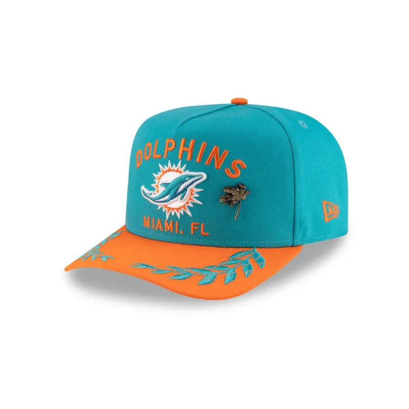 Miami Dolphins 2025 Draft 59FIFTY A-Frame Fitted Hat sold by New Era