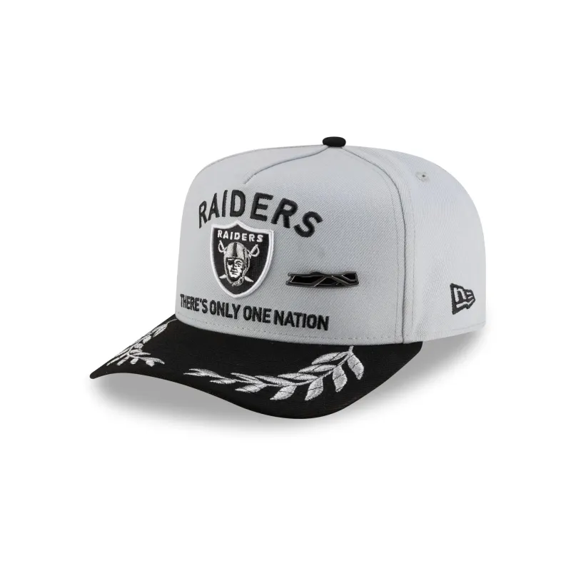 Las Vegas Raiders 2025 Draft 59FIFTY A-Frame Fitted Hat sold by New Era