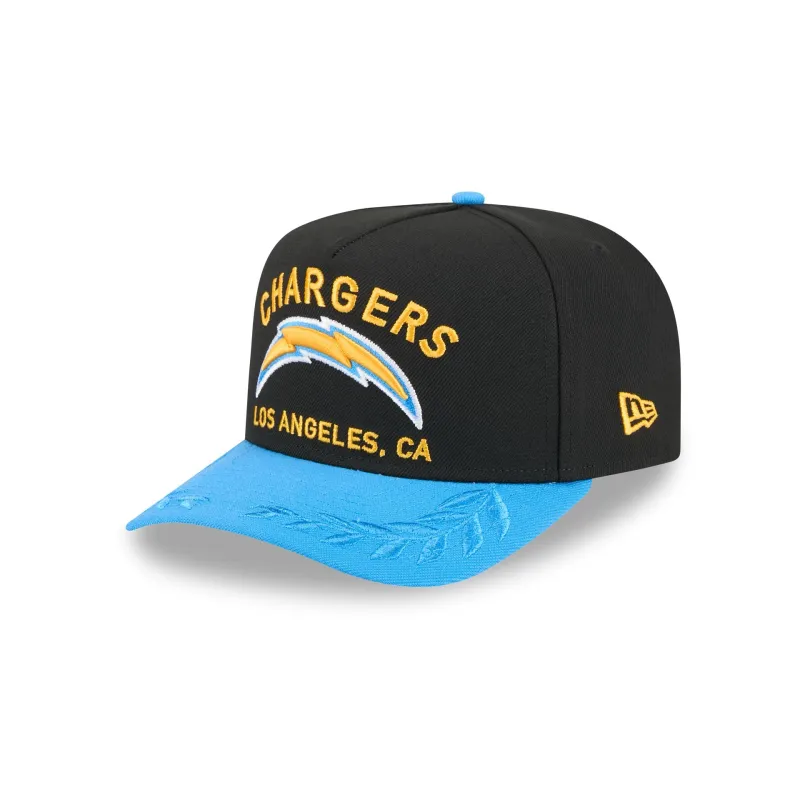 Los Angeles Chargers 2025 Draft 9FIFTY A-Frame Snapback Hat sold by New Era